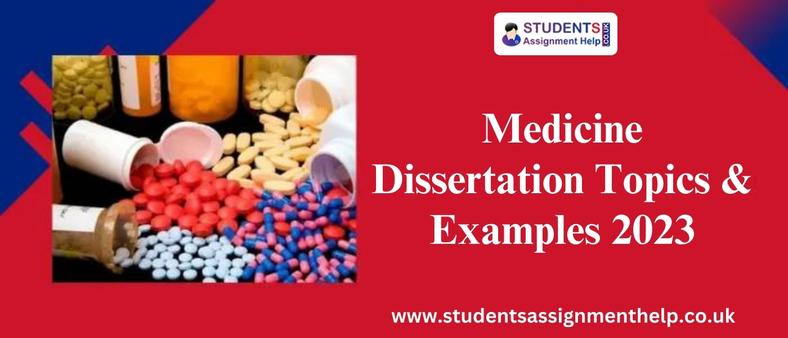 dissertation topics medicine