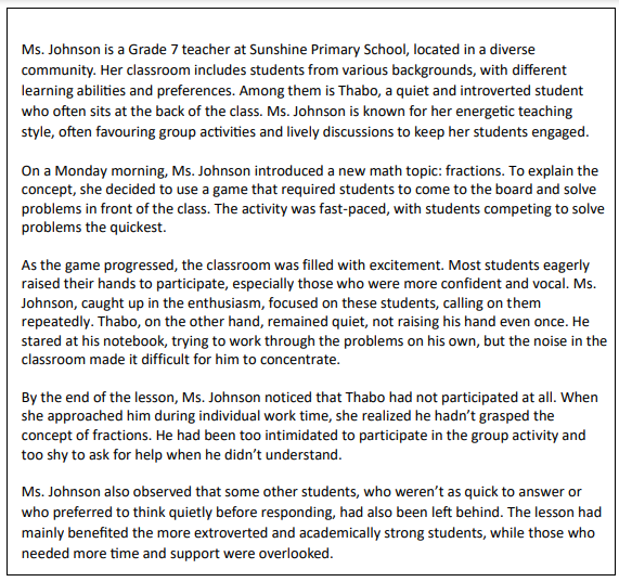 BPT1501 Assignment 4 UNISA : 2024 - Multiple Teaching and Learning Strategies to Mediate Learning