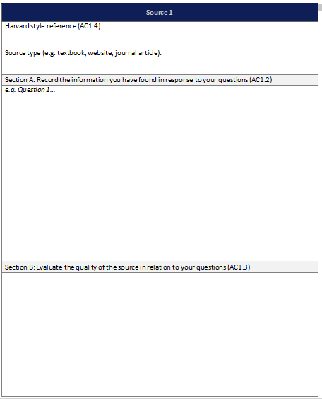 Access to HE Diploma Assessment Materials Sourcing and Reading Information (2024-25)